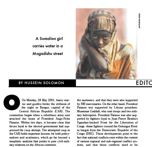 ACCORD - Conflict Trends 2001-2