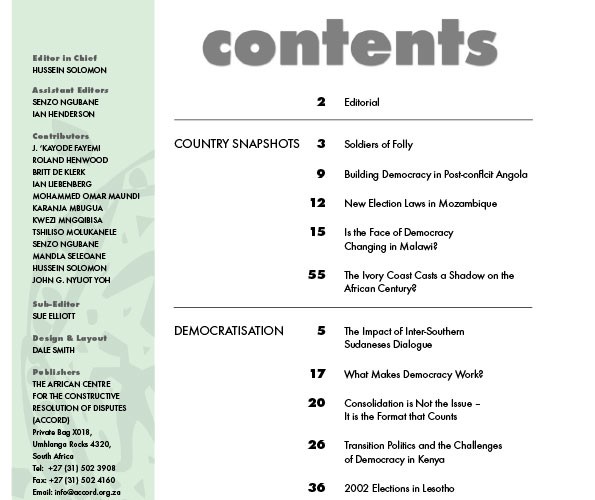 ACCORD - Conflict Trends 2002-4