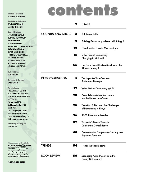 ACCORD - Conflict Trends 2002-4