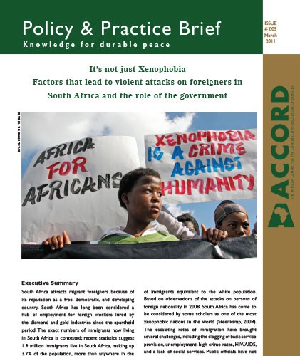 ACCORD - PPB - 5 - Its not just Xenophobia