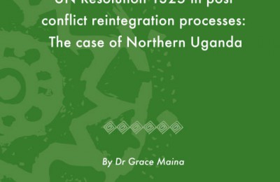 ACCORD - Occasional Paper - 2011-1 - The Complexity of Applying UN Resolution 1325 in Post Conflict Reintegration Processes