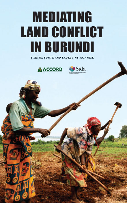 ACCORD - Report - Mediating land conflict in Burundi - English