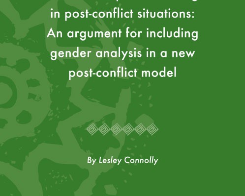 ACCORD - Occasional Paper - 2012-1 - Justice and peacebuilding in post conflict situations