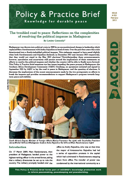 ACCORD - PPB - 21 - The troubled road to peace