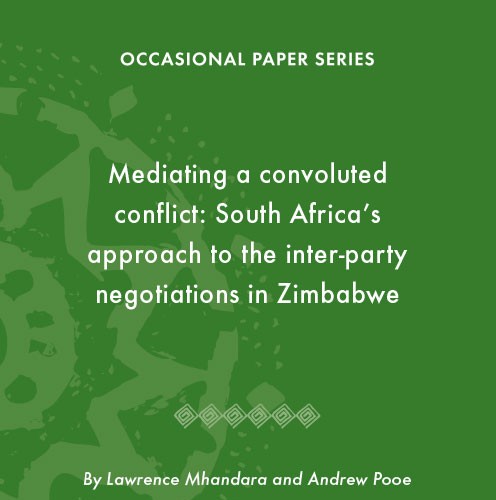 ACCORD - Occasional Paper - 2013-1 - Mediating a convoluted conflict