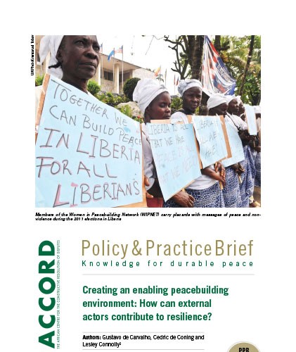 ACCORD - PPB - 28 - Creating an enabling peacebuilding environment