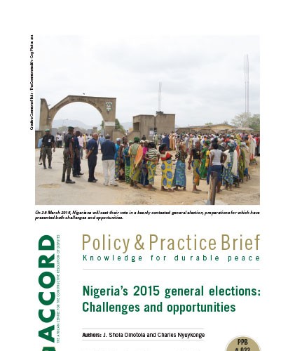 ACCORD - PPB - 33 - Nigerias 2015 general elections