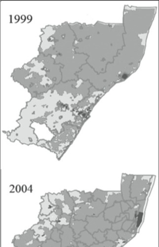 ï¿¼Voting and violence in KwaZulu-Natal fig1