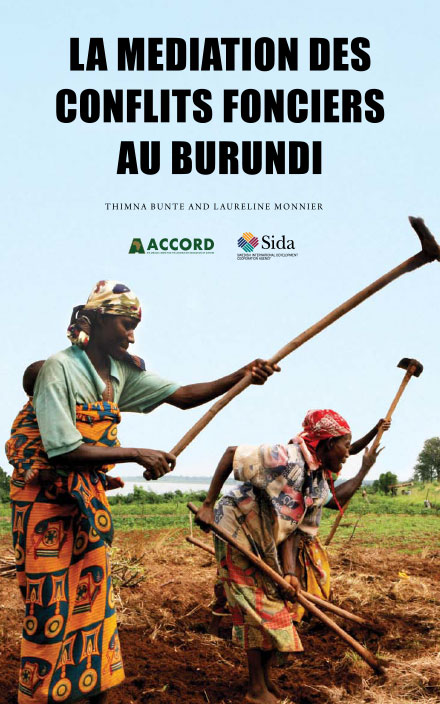 ACCORD - Report - Mediating land conflict in Burundi - French