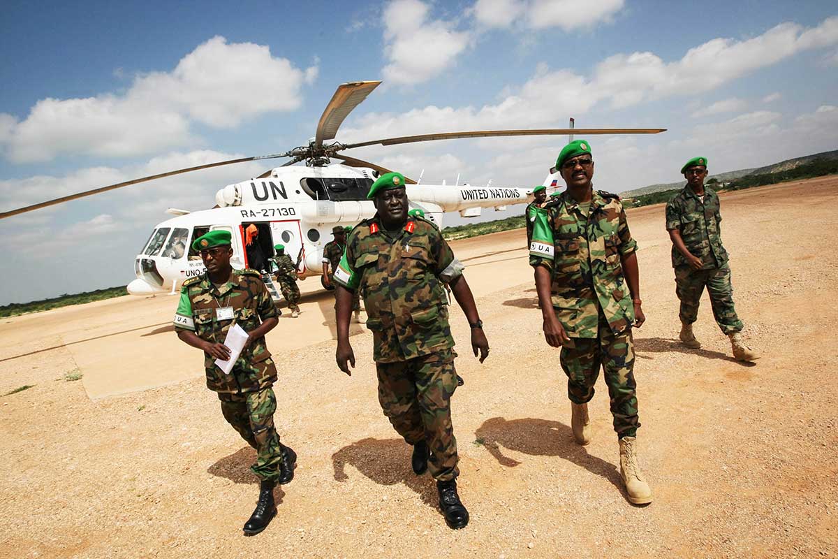 AMISOM-Force-Commander-Visits-Troops-in-Beledweyne-Somalia