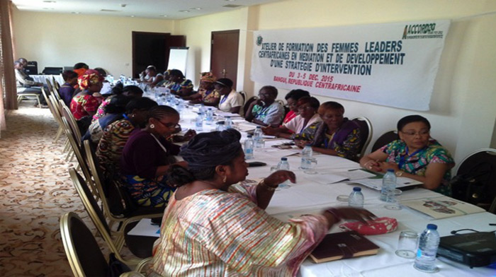 ACCORD facilitates a workshop for women leaders in Central African Republic on mediation and negotiation