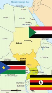 South-Sudan-Uganda-Relations - map