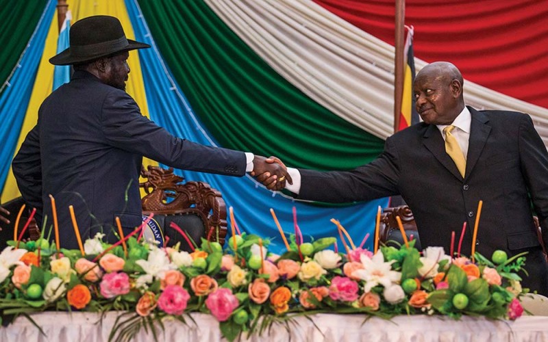 South Sudan Uganda Relations