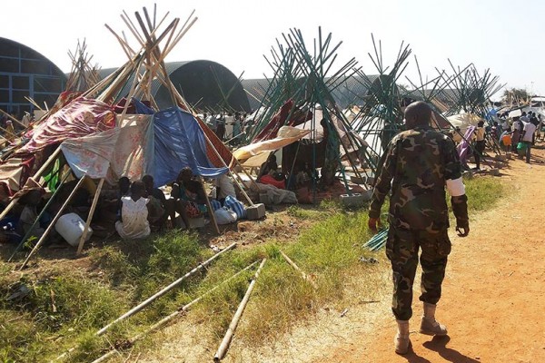 South Sudanese Civilians Seek Refuge