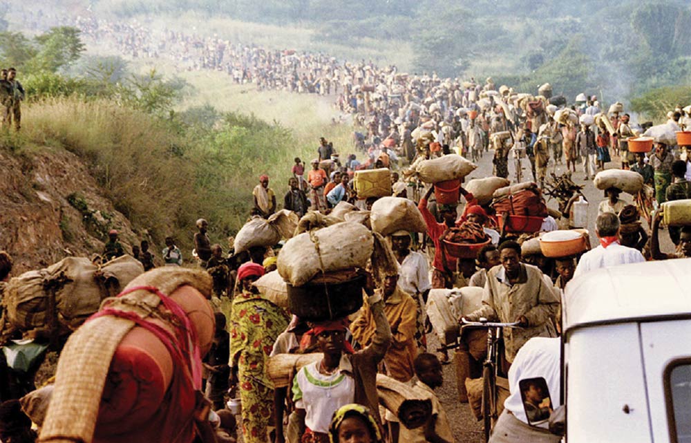 Rwandan refugees
