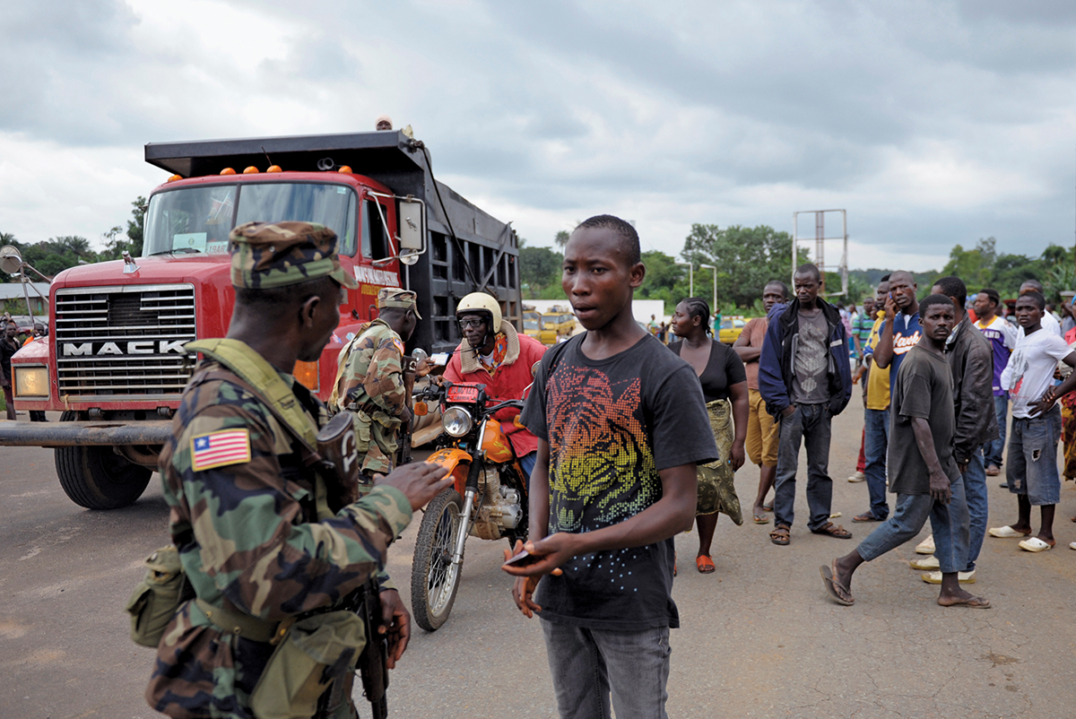 Liberian soldiers