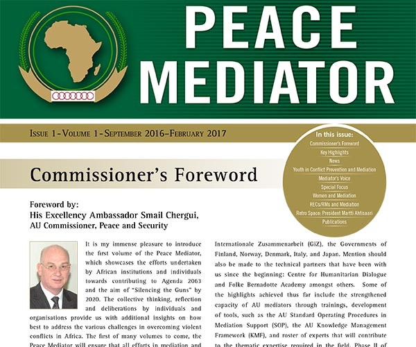 ACCORD Peace Mediator Vol1 Iss1