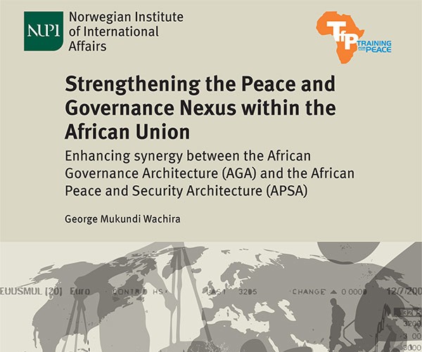 Strengthening Peace Governance