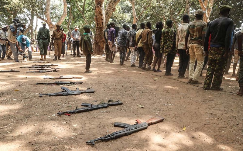 South Sudanese Child Soldiers