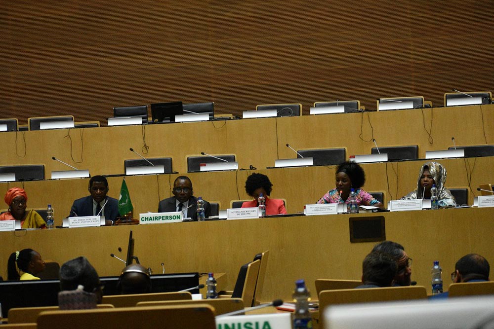 AU PSC Open Session Women Conflict Prevention