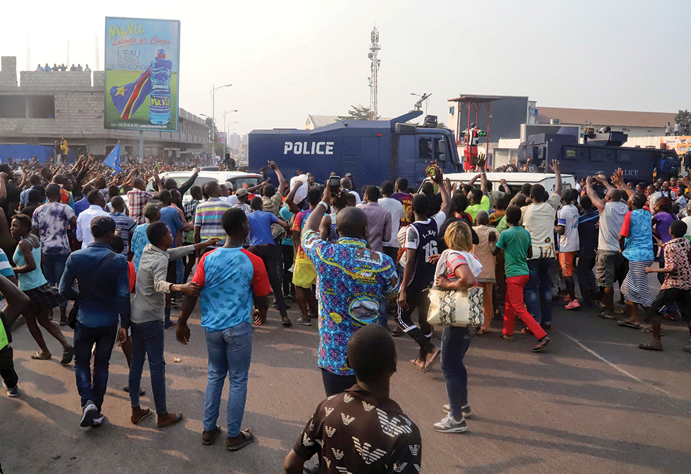 Supporters Of Congolese Opposition