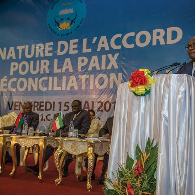 Ceremony of Signature of Peace Agreement In Mali
