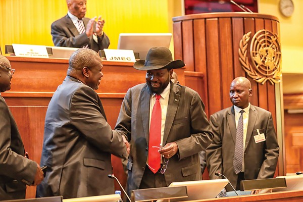 Signing of Revitilised Peace Agreement for South Sudan