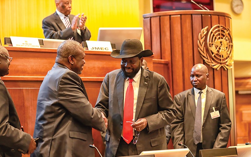 Signing of Revitilised Peace Agreement for South Sudan
