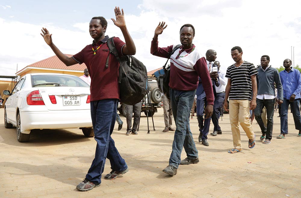 South Sudanese political detainees