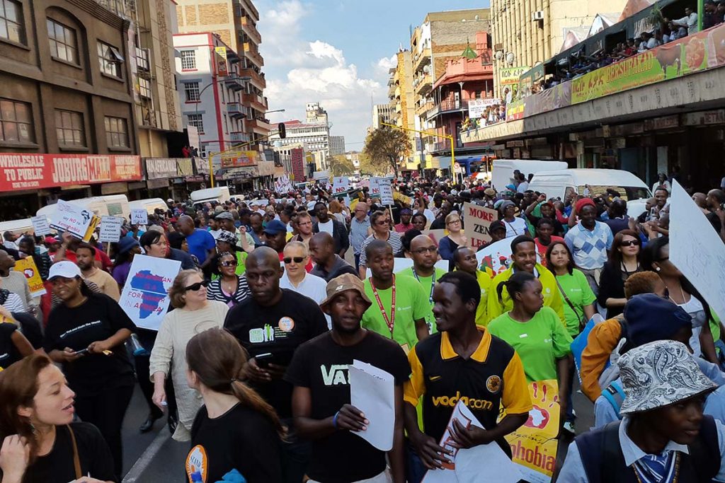 Anti Xenophobia March