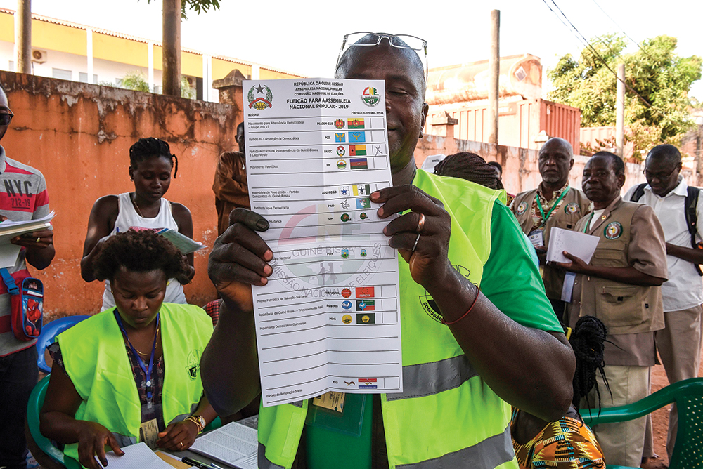 Electoral worker