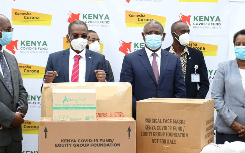 EGF Donates PPEs to Public Hospitals