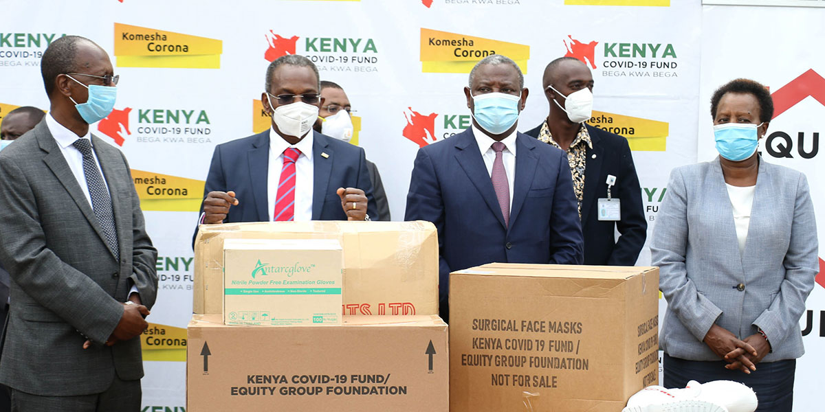 EGF Donates PPEs to Public Hospitals
