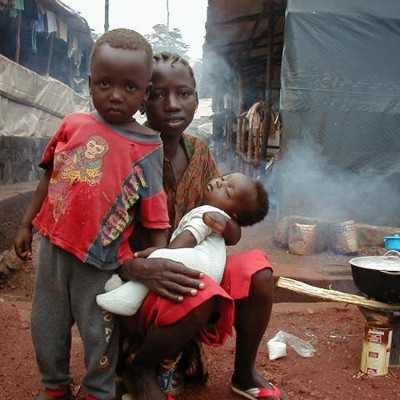 Sierra Leone war victim