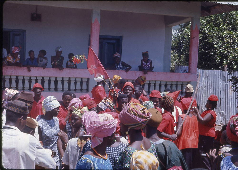 Members of the All People’s Congress party