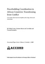 ACCORD - Occasional Paper - 2008-1 - Peacebuilding coordination in African countries