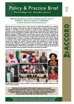 ACCORD - PPB - 25 - Mediating peace in Africa