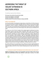 Addressing Threat Violent Extremism Southern Africa