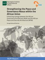 Strengthening Peace Governance